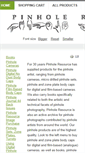 Mobile Screenshot of pinholeresource.com